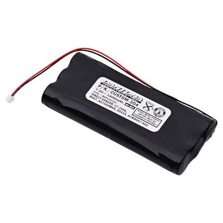 Dantona Dantona CUSTOM-304 7.2V & 1600 mAh Lithium Replacement Battery for Direct Sensor-9047 CUSTOM-304